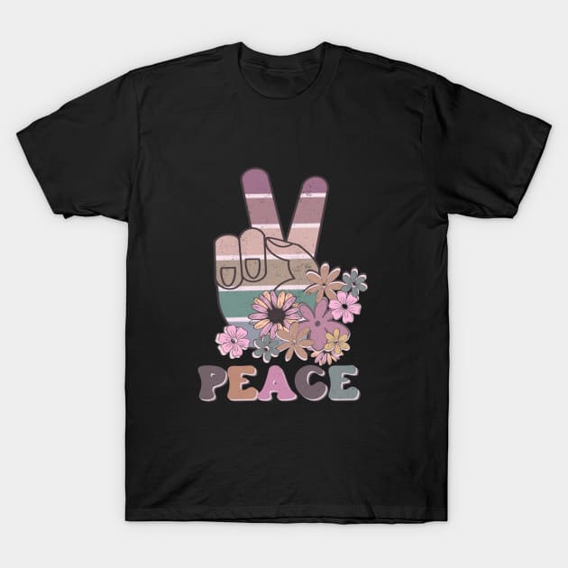 Peace T-Shirt by Mastilo Designs